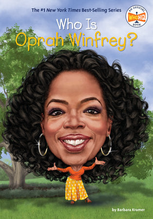 Who Is Oprah Winfrey? Paperback by Barbara Kramer; Illustrated by Dede Putra