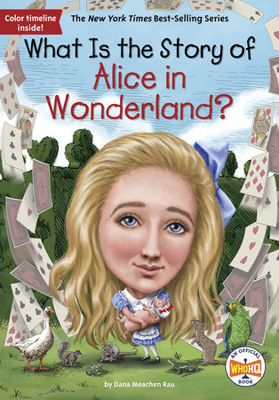 What Is the Story of Alice in Wonderland? Paperback by Dana Meachen Rau; Illustrated by Robert Squier