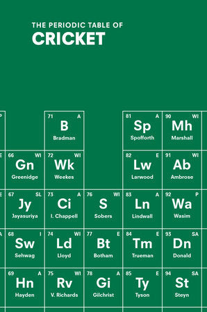 The Periodic Table of CRICKET Paperback by John Stern