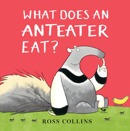 What Does An Anteater Eat? Hardcover by Ross Collins; Illustrated by Ross Collins