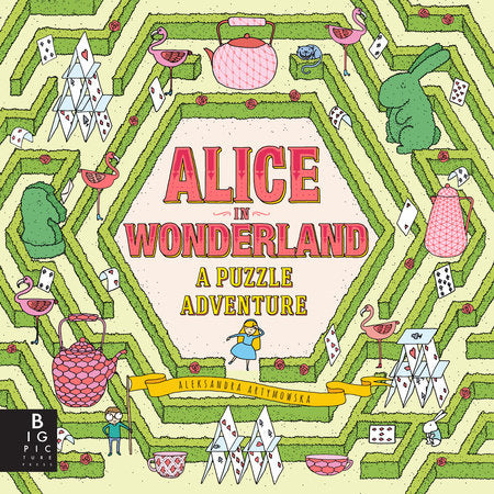 Alice in Wonderland: A Puzzle Adventure Hardcover by The Templar Company, Ltd.