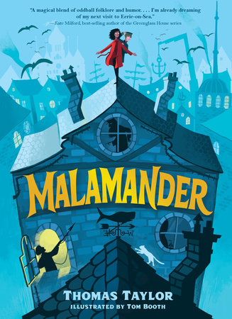 Malamander Paperback by Thomas Taylor; Illustrated by Tom Booth
