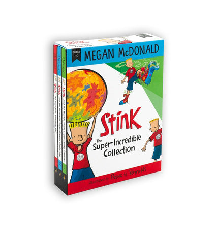 Stink: The Super-Incredible Collection Boxed Set by Megan McDonald; Illustrated by Peter H. Reynolds