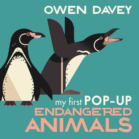 My First Pop-Up Endangered Animals Hardcover by Owen Davey