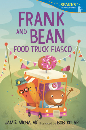 Frank and Bean: Food Truck Fiasco Paperback by Jamie Michalak; Illustrated by Bob Kolar
