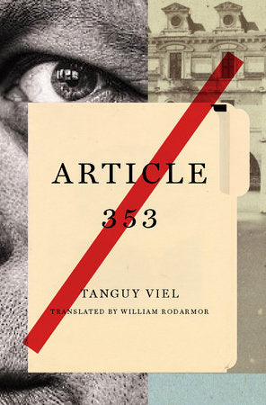 Article 353 Paperback by Tanguy Viel