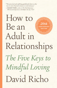 How to Be an Adult in Relationships Paperback by David Richo; foreword by Kathlyn Hendricks