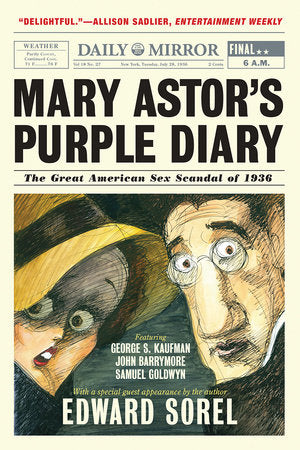 Mary Astor's Purple Diary Paperback by Edward Sorel
