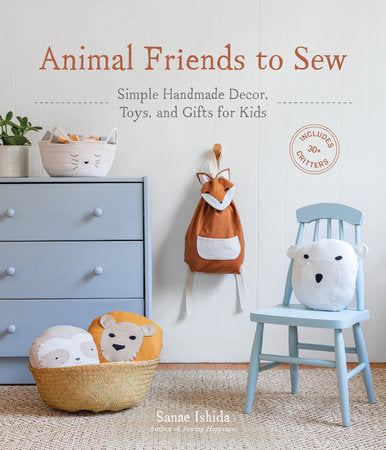 Animal Friends to Sew Paperback by Sanae Ishida