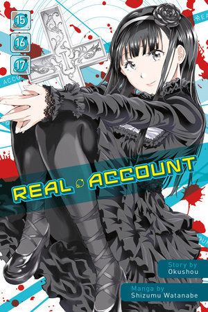 Real Account 15-17 Paperback by Story by Okushou; Manga by Shimizu Watanabe