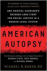 American Autopsy Hardcover by Michael M. Baden, MD