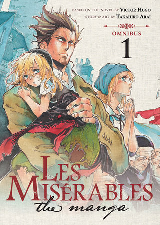 LES MISERABLES (Omnibus) Vol. 1-2 Paperback by Manga by Takahiro Arai; Based on the novel by Victor Hugo