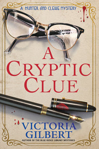 A Cryptic Clue Hardcover by Victoria Gilbert