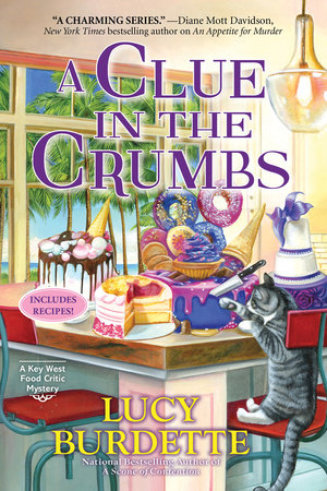 A Clue in the Crumbs Hardcover by Lucy Burdette