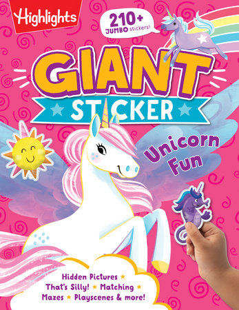 Giant Sticker Unicorn Fun Paperback by Highlights