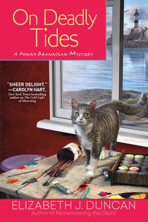 On Deadly Tides Hardcover by Elizabeth J. Duncan