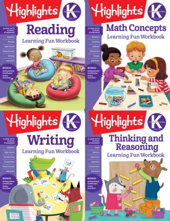 Highlights Kindergarten Learning Workbook Pack Boxed Set by Highlights Learning
