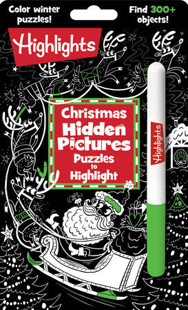 Christmas Hidden Pictures Puzzles to Highlight Paperback by Highlights