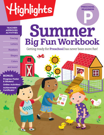 Summer Big Fun Workbook Preschool Readiness Paperback by Highlights Learning