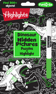 Dinosaur Hidden Pictures Puzzles to Highlight Paperback by Highlights