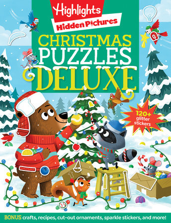 Christmas Puzzles Deluxe Paperback by Highlights