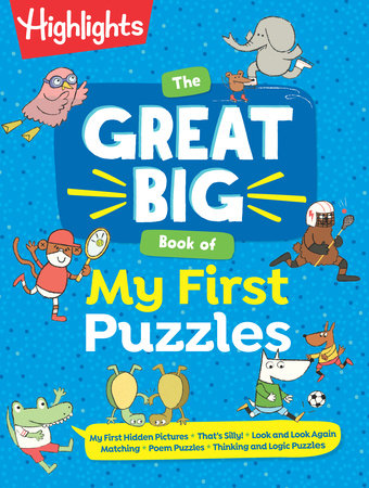 The Great Big Book of My First Puzzles Paperback by Highlights