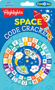 Space Code Crackers Paperback by Highlights (Creator