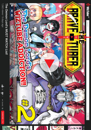 The Brave-Tuber Vol. 2 Paperback by Takahito Oosaki; Illustrated by Ikuro