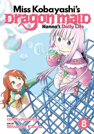 Miss Kobayashi's Dragon Maid: Kanna's Daily Life Vol. 8 Paperback by coolkyousinnjya; Illustrated by Mitsuhiro Kimura