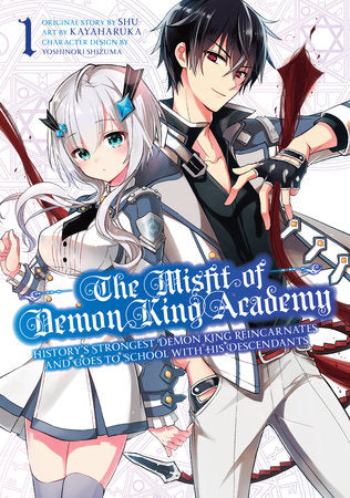The Misfit of Demon King Academy 01 Paperback by SHU, Kayaharuka, Yoshinori Shizuma