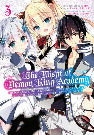 The Misfit of Demon King Academy 03 Paperback by SHU, Kayaharuka, Yoshinori Shizuma