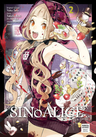 SINoALICE 02 Paperback by Original Concept by Yoko Taro, Story by Takuto Aoki, Art by himiko, Character Design by Jino