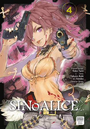 SINoALICE 04 Paperback by Original Concept by Yoko Taro, Story by Takuto Aoki, Art by himiko, Character Design by Jino
