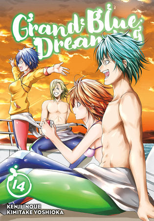 Grand Blue Dreaming 14 Paperback by Kimitake Yoshioka; created by Kenji Inoue