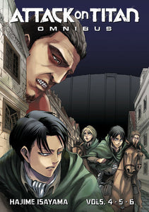 Attack on Titan Omnibus 2 (Vol. 4-6) Paperback by Hajime Isayama