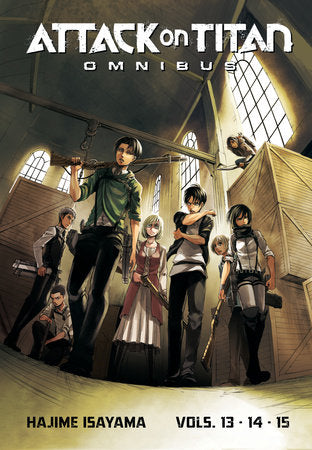 Attack on Titan Omnibus 5 (Vol. 13-15) Paperback by Hajime Isayama