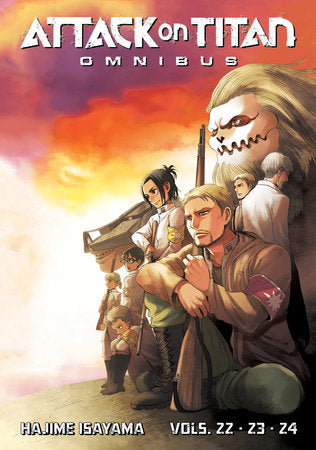 Attack on Titan Omnibus 8 (Vol. 22-24) Paperback by Hajime Isayama