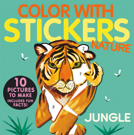 Color with Stickers: Jungle Paperback by Jonny Marx; illustrated by Christiane Engel