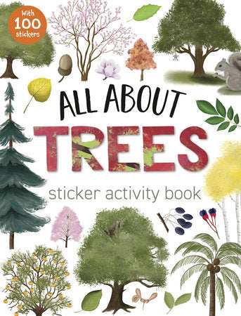 All About Trees Sticker Activity Book Paperback by Tiger Tales; illustrated by Kelsey Collings