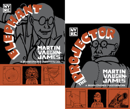 The Projector and Elephant Hardcover by Martin Vaughn-James, designed and edited by Seth, with an introduction by Jeet Heer