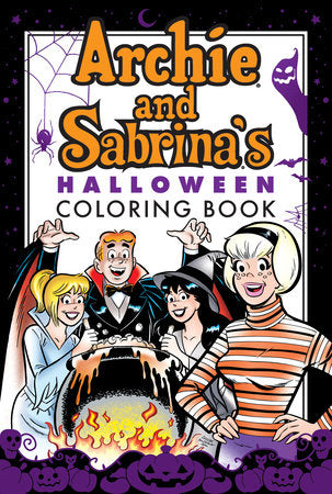 Archie & Sabrina's Halloween Coloring Book Paperback by Archie Superstars