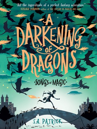 A Darkening of Dragons Paperback by by S.A. Patrick