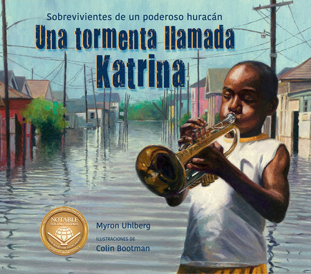 Una tormenta llamada Katrina Paperback by Myron Uhlberg