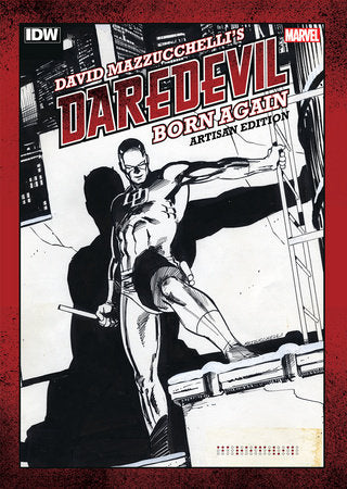 David Mazzucchelli’s Daredevil Born Again Artisan Edition Paperback by David Mazzucchelli