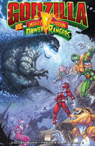Godzilla Vs. The Mighty Morphin Power Rangers Paperback by Cullen Bunn; Freddie Williams II