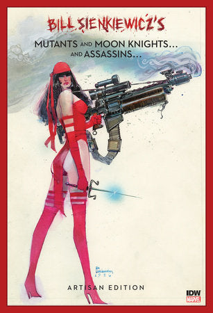 Bill Sienkiewicz's Mutants and Moon Knights and Assassins Artisan Edition Paperback by Bill Sienkiewicz