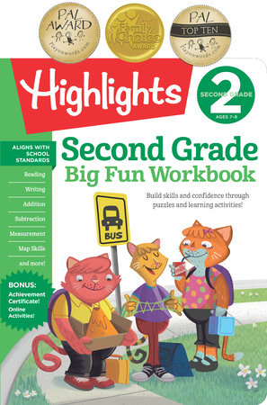 Second Grade Big Fun Workbook Paperback by Highlights Learning