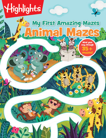 Animal Mazes Paperback by Highlights