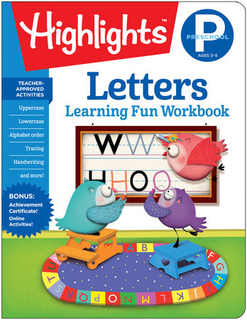 Preschool Letters Paperback by Highlights Learning