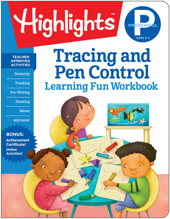 Preschool Tracing and Pen Control Paperback by Highlights Learning